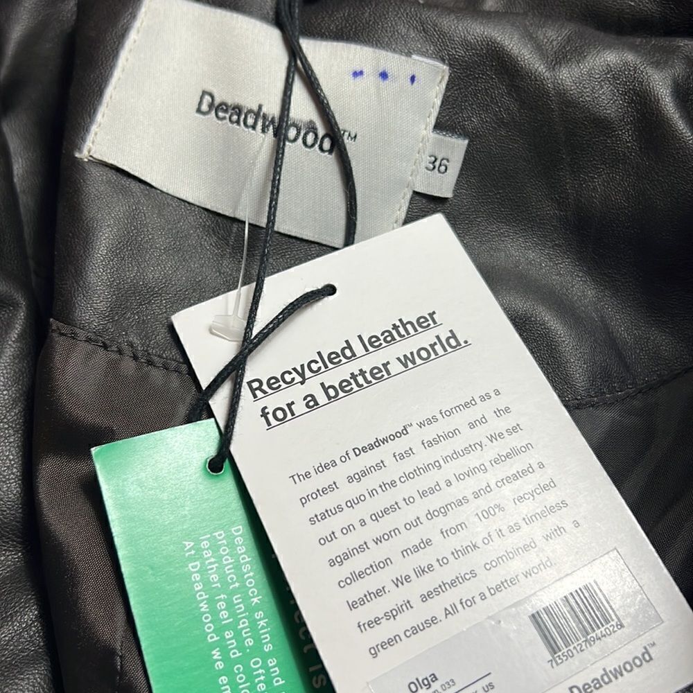 Deadwood Olga Leather Trench Coat - Picture 13 of 13